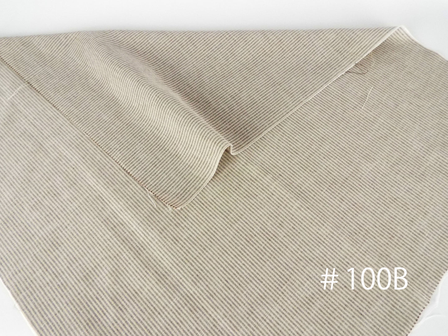 Kameda striped cotton fabric thin fabric # 100 ABCD 4 patterns