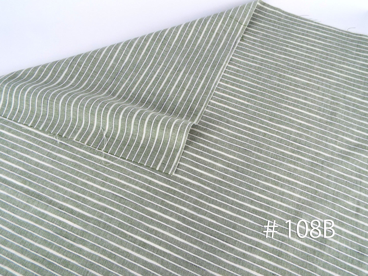 Kameda striped cotton fabric thin fabric # 108 ABC 3 patterns