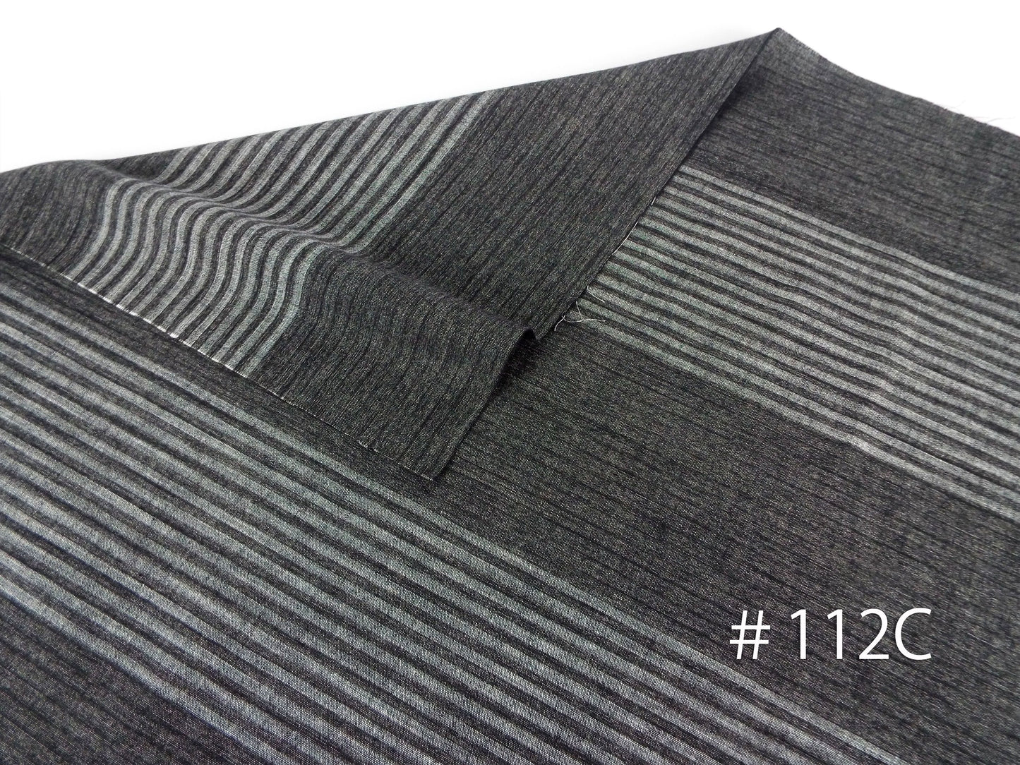 Kameda striped cotton fabric thin fabric # 112 ABC 3 patterns