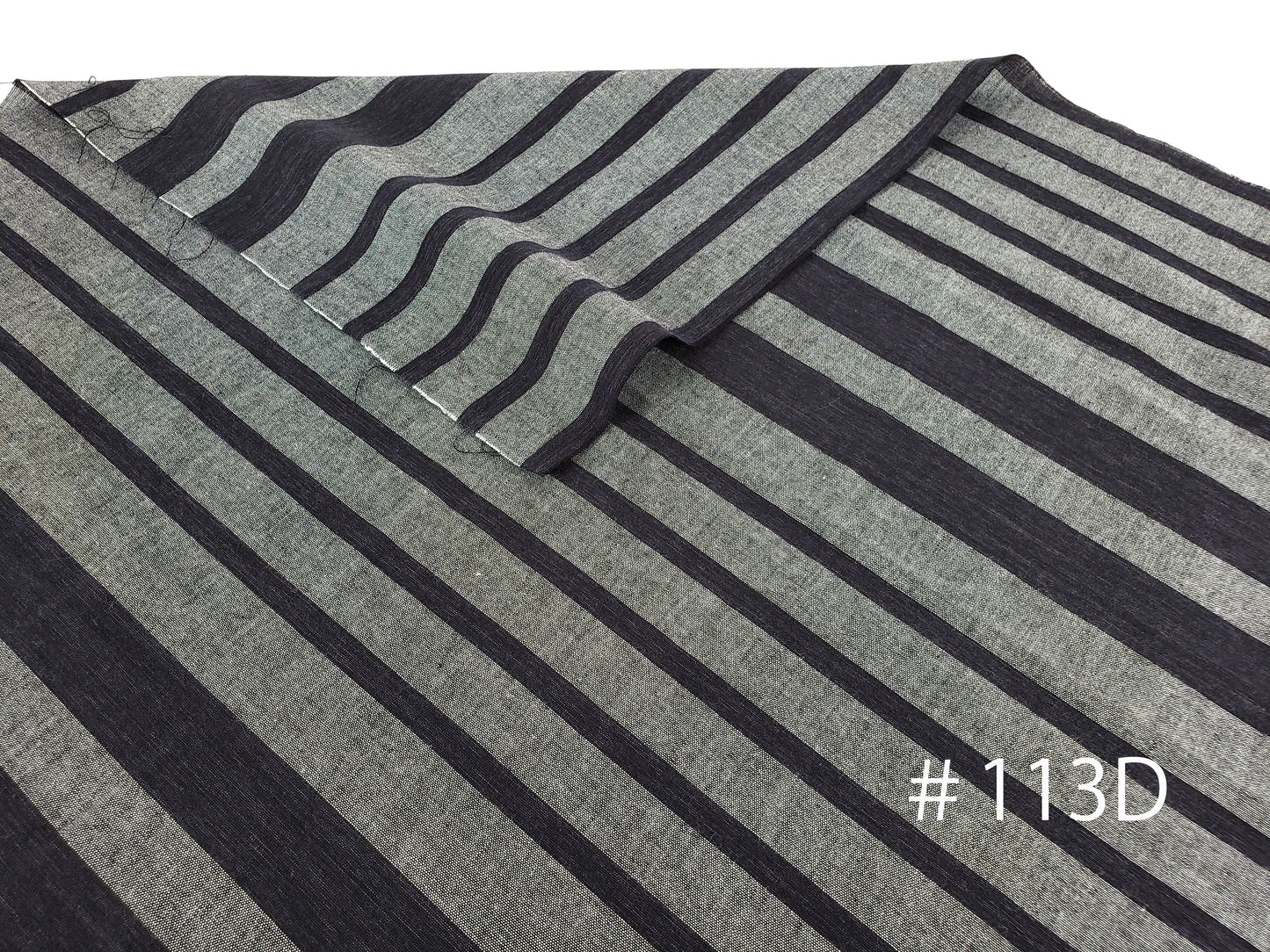 Kameda striped cotton fabric thin fabric # 113 ABCD 4 patterns