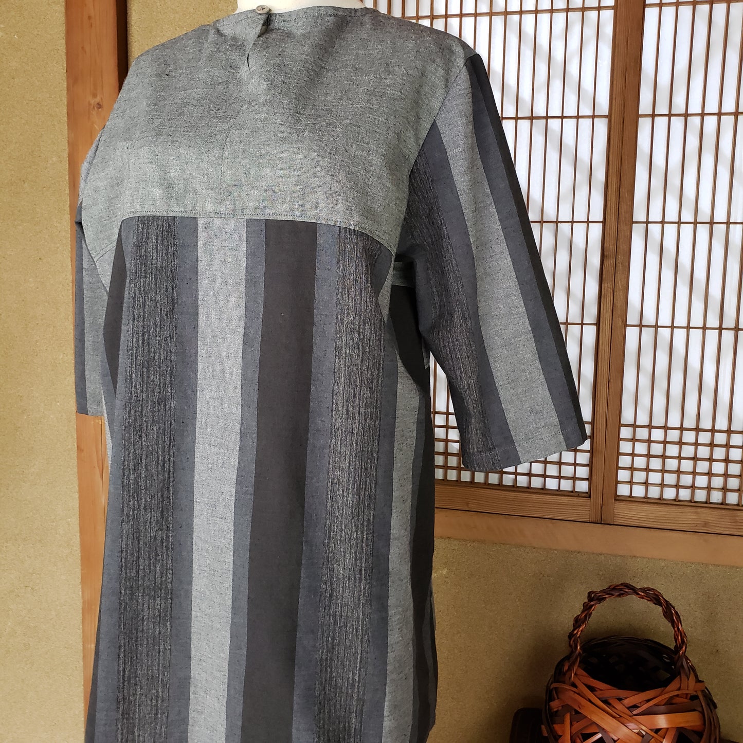 22005 7分袖チュニック 39C