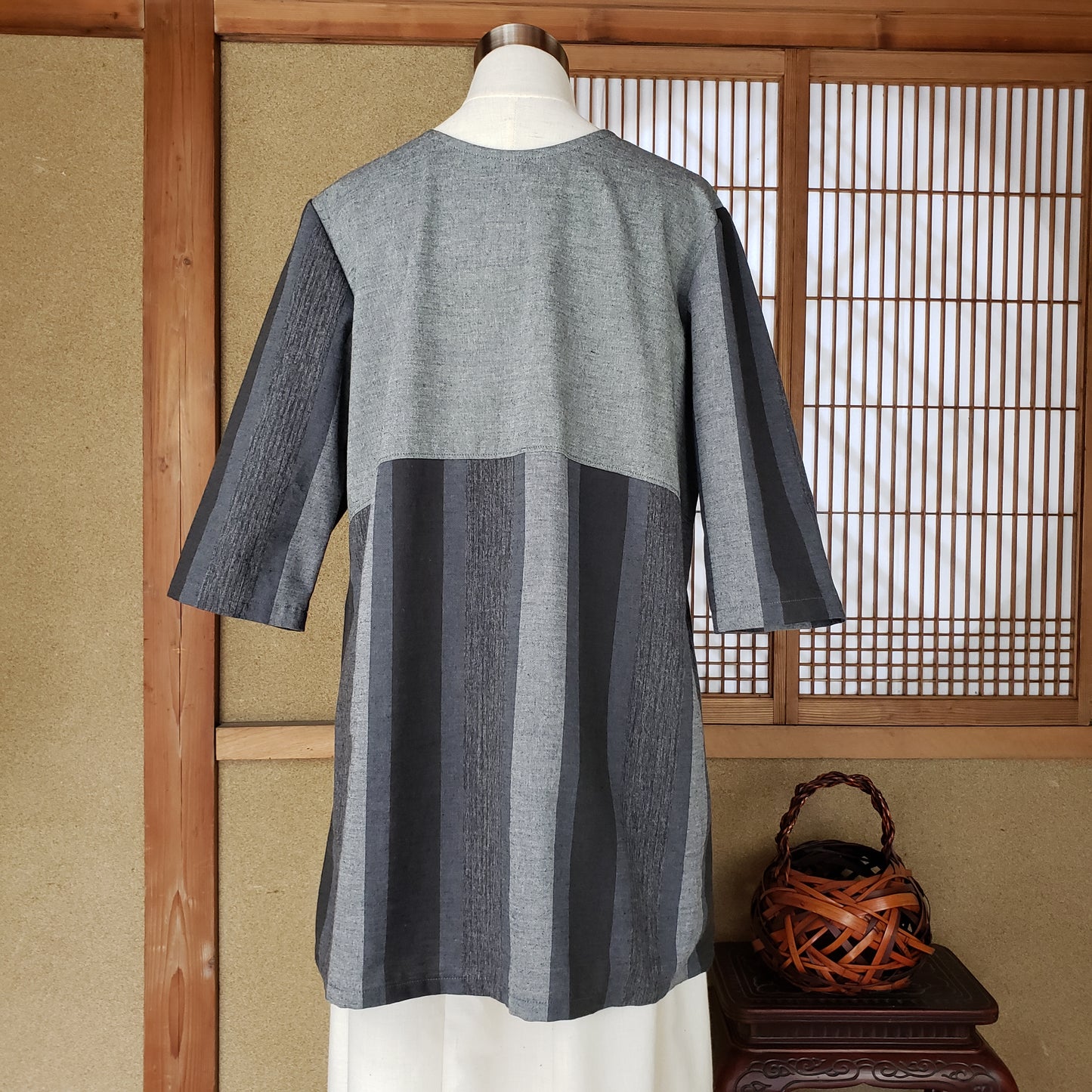 22005 7分袖チュニック 39C