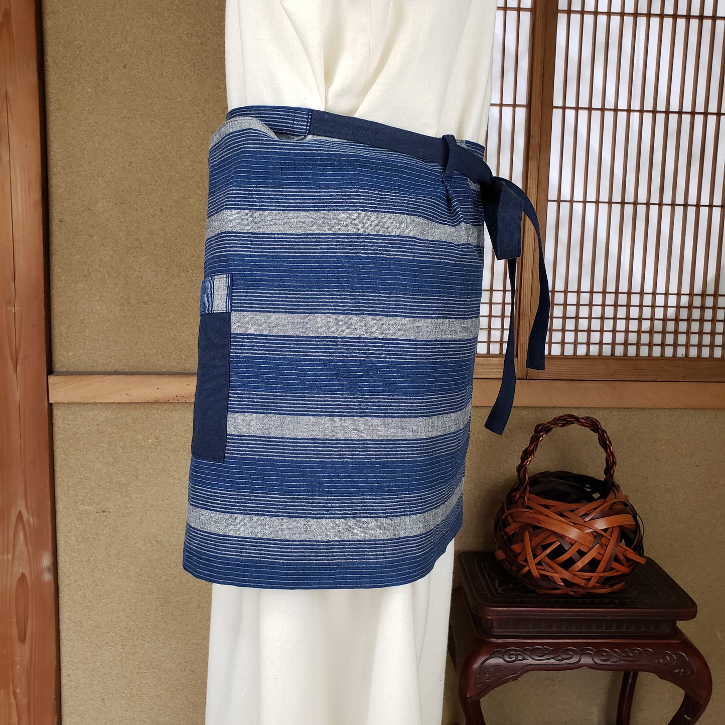 カフェエプロン ビッグワイド BL5
