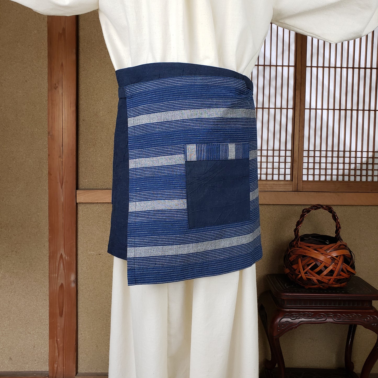 カフェエプロン ビッグワイド BL5とBL6