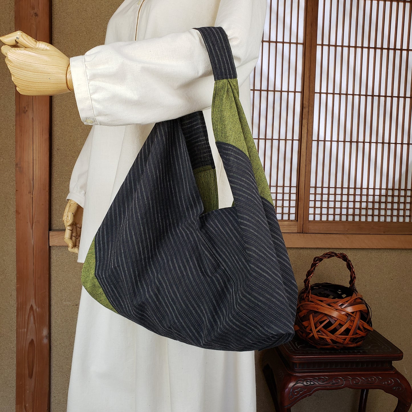 もじり袋 小 24Cと若竹