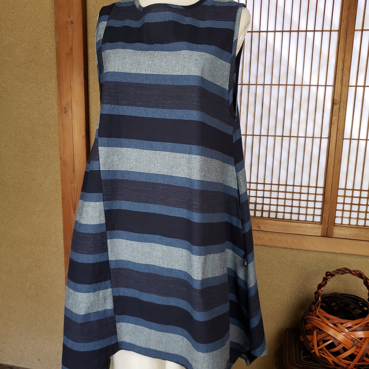 907 切り替えロングベスト 39B