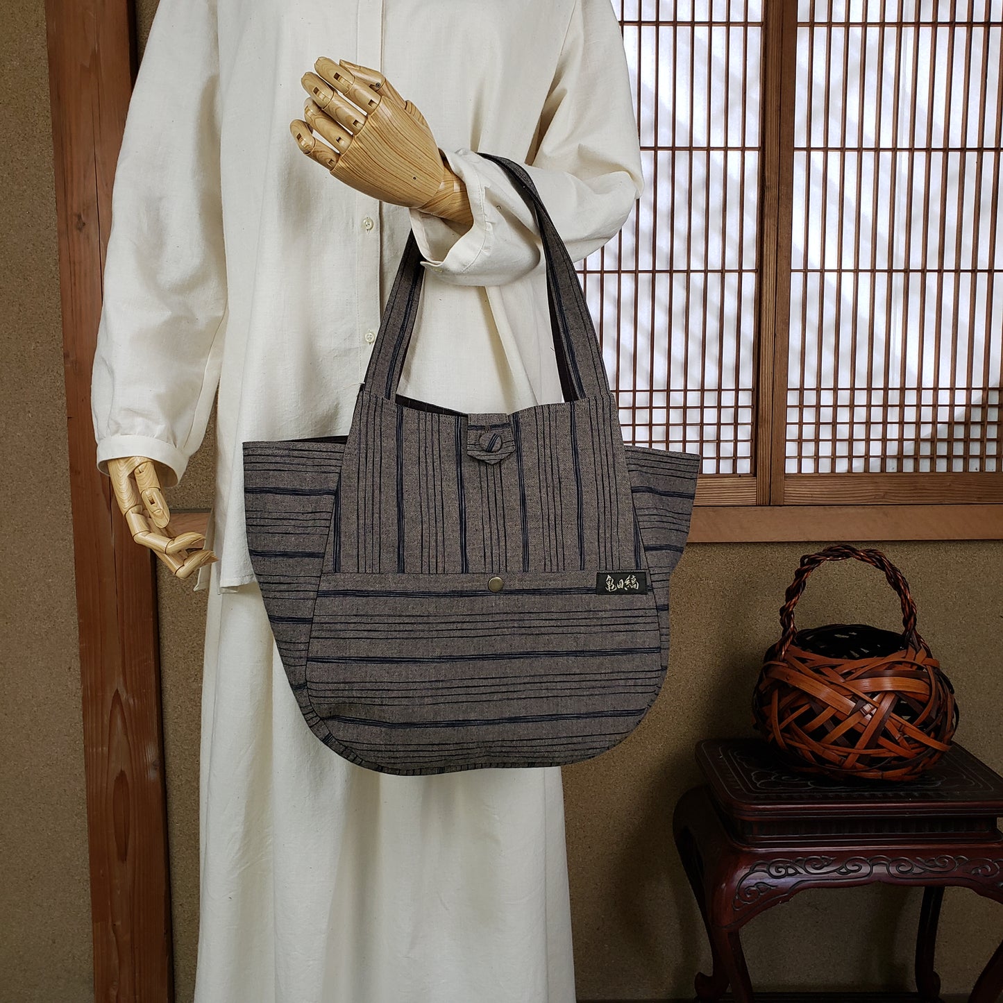 リバーシブル手さげバッグ 29Eと37B