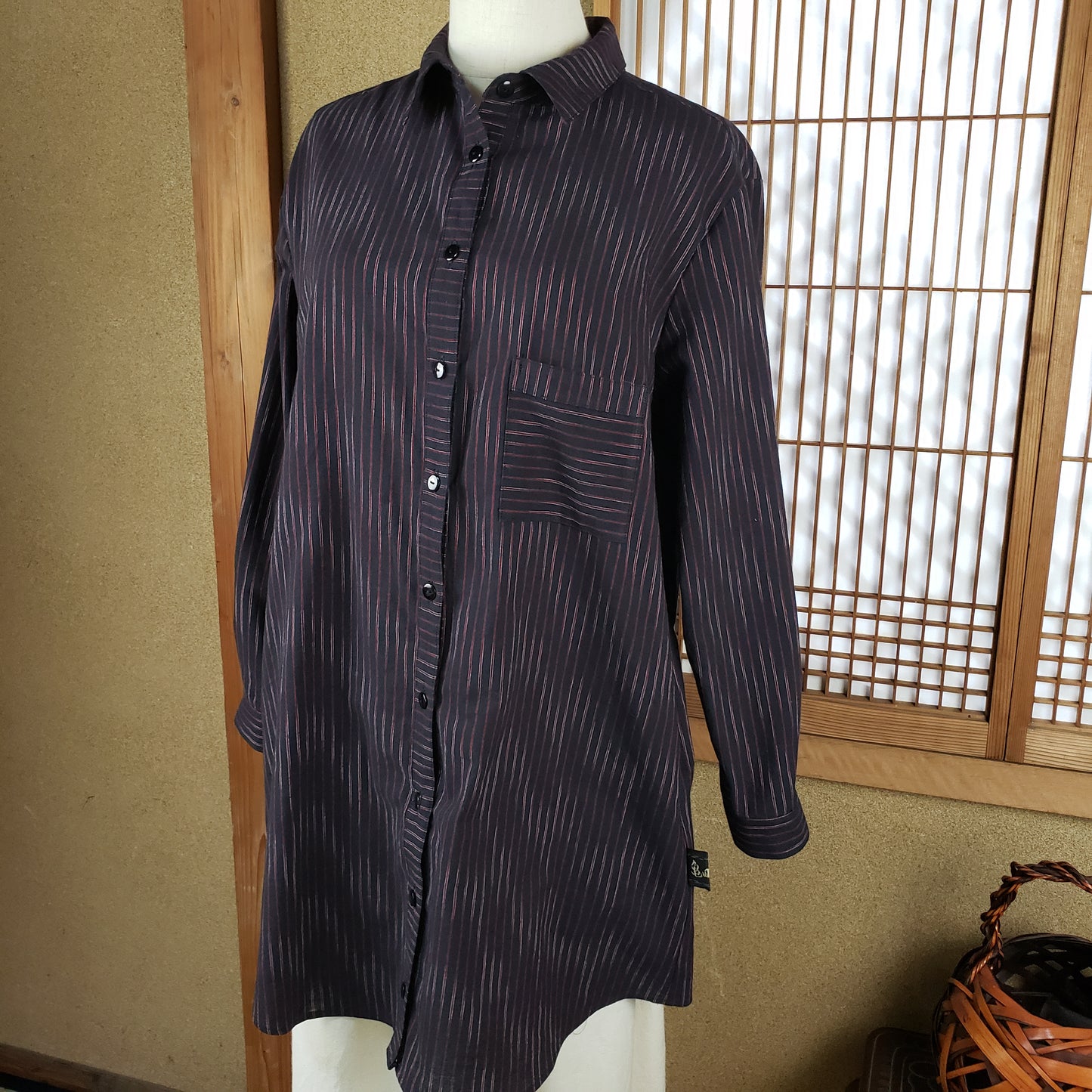 832 ロングブラウス 105A