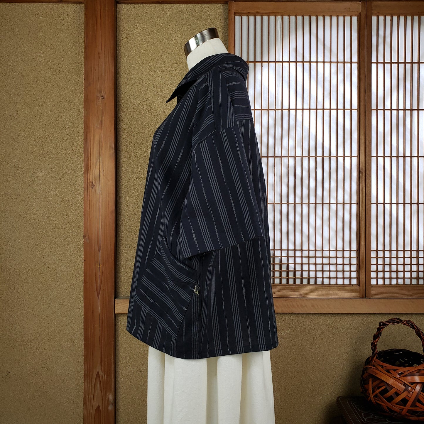 904 背中タック半袖チュニック 103A