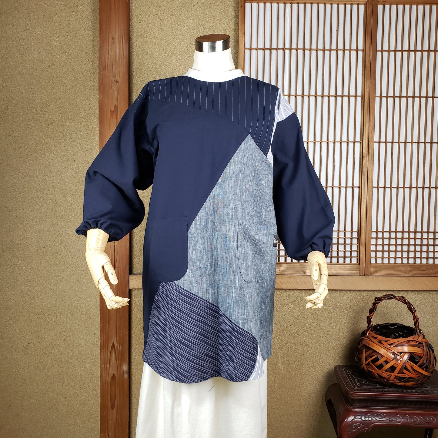 切り替えショートかっぽう着 37Cや21A
