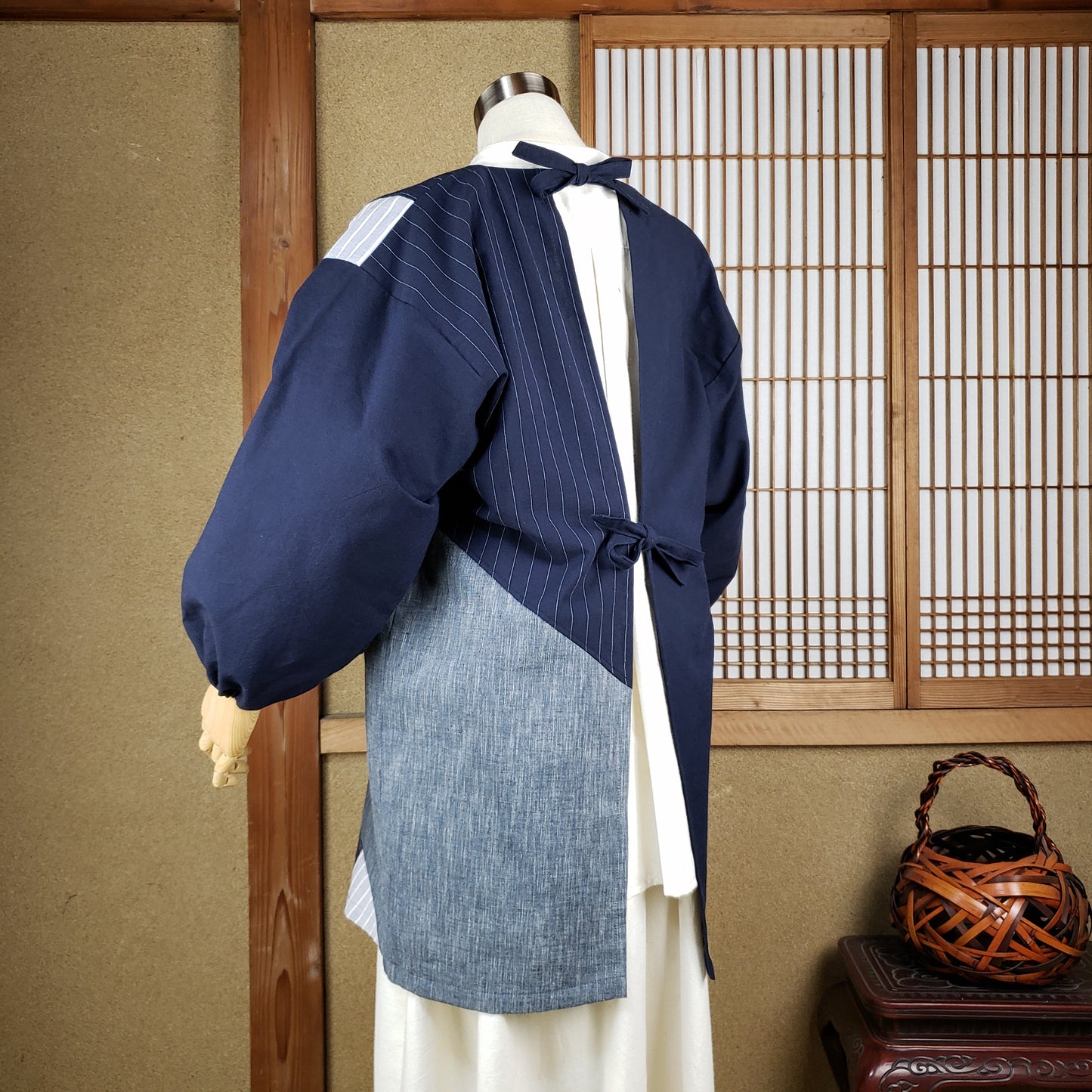 切り替えショートかっぽう着 37Cや21A