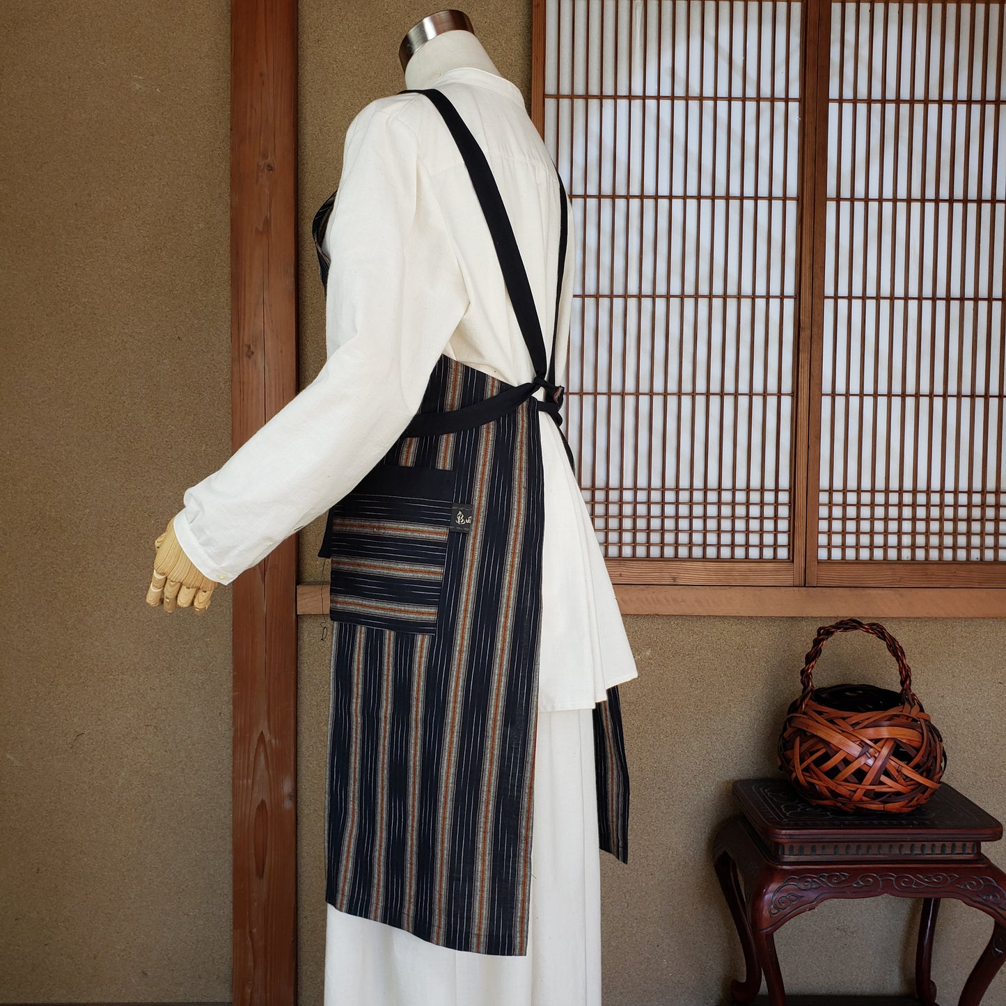 前しばりエプロン 12A