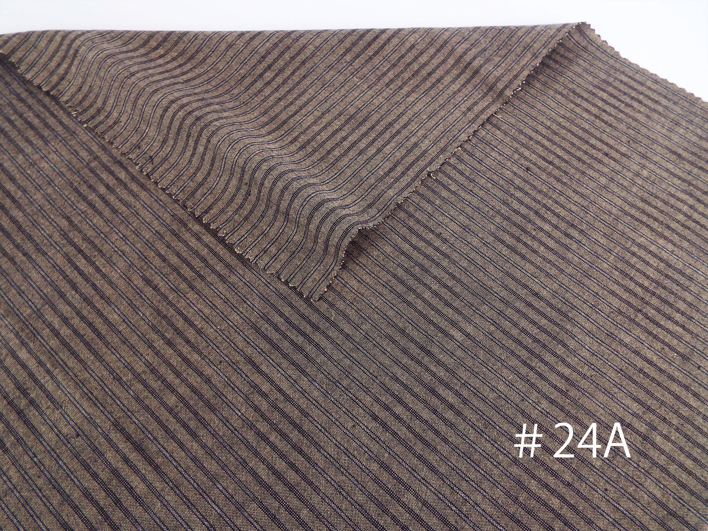Kameda striped cotton fabric ordinary ground # 24 ABDG 4 patterns