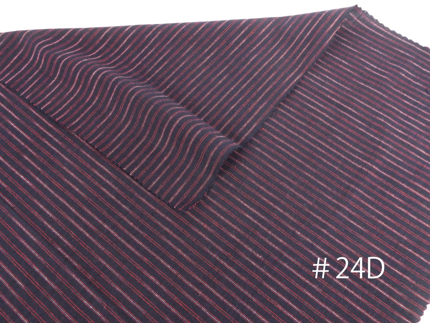 Kameda striped cotton fabric ordinary ground # 24 ABDG 4 patterns
