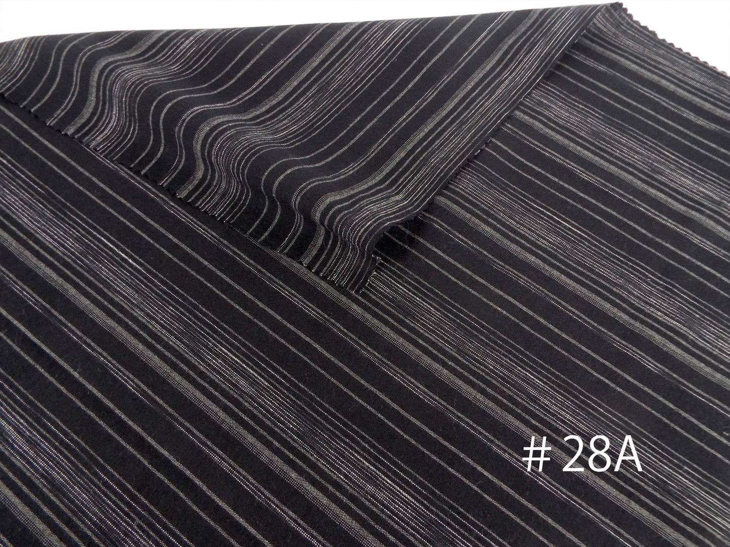 Kameda striped cotton fabric ordinary ground # 28 ABCD 4 patterns