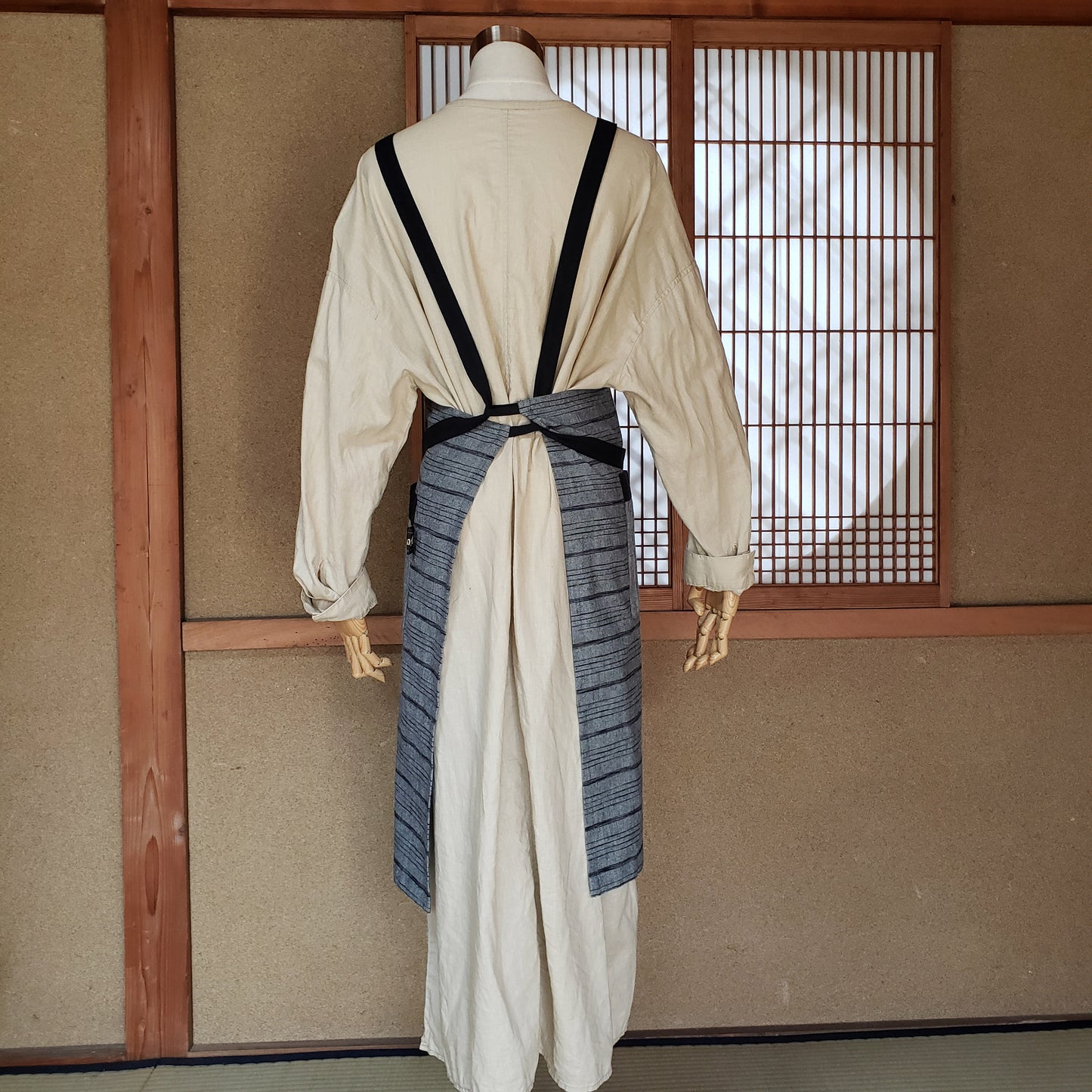 前しばりエプロン 29D横