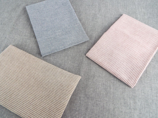 亀田縞 綿織物 薄地 #100 ABCDの4パターン