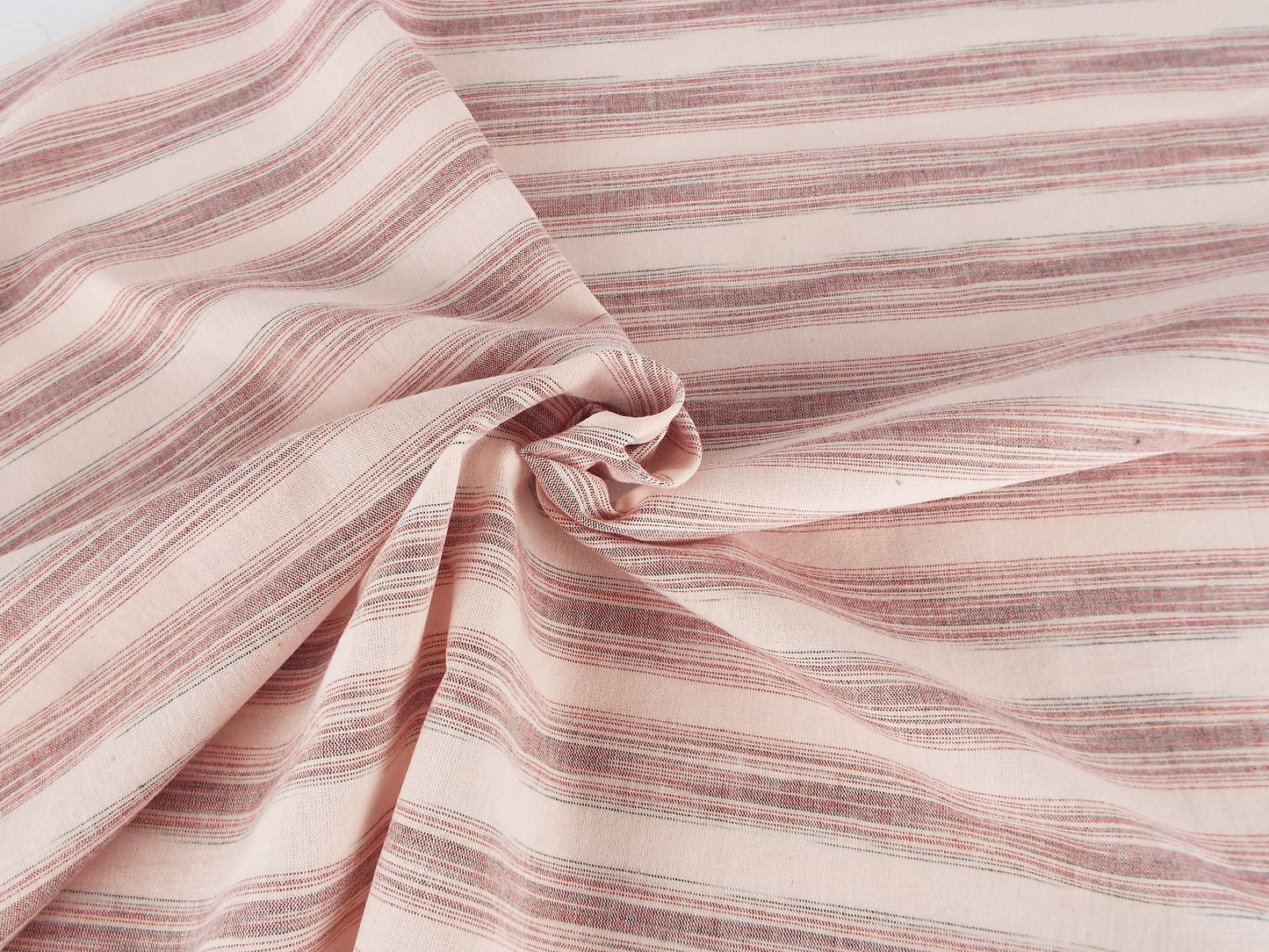 Kameda striped cotton fabric thin fabric # 102 ABCDEF 6 patterns