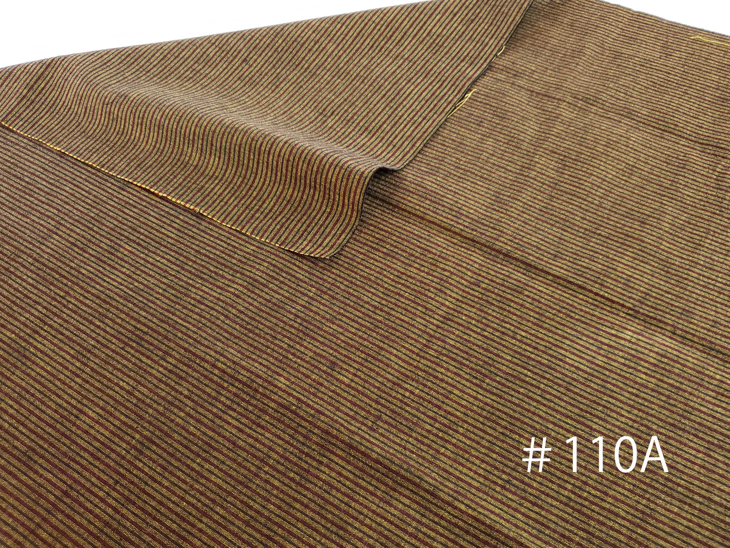 Kameda striped cotton fabric thin fabric # 110 AB 2 patterns