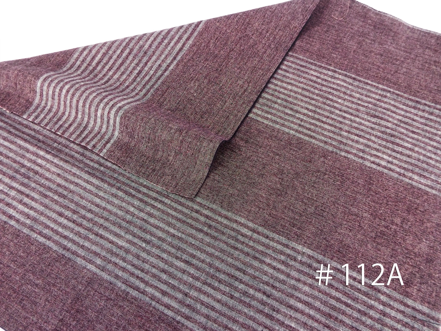 亀田縞　綿織物　薄地　#112　ABCの3パターン