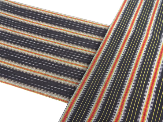Kameda striped cotton fabric ordinary ground # 12 AB 2 patterns