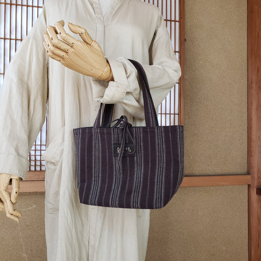 リバーシブルミニバッグ 14と霜降りグリーン