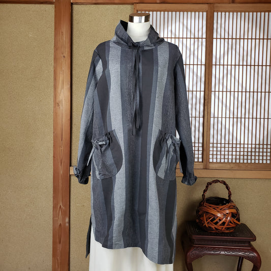 403 裾斜めロングチュニック 39C