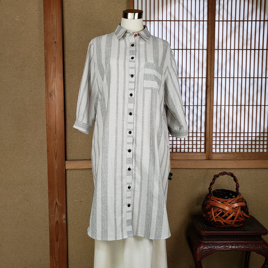 22021 シャツワンピース 113C