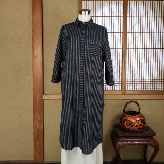 22022 シャツワンピースロング 106B