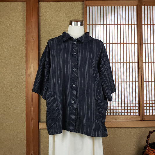 904 背中タック半袖チュニック 103A