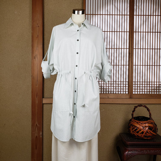 761 ドルマン前ひもシャツ 43A