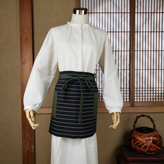 カフェエプロン 4B