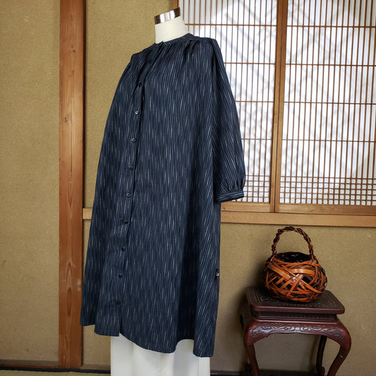 22040 襟ギャザーワンピース 9C