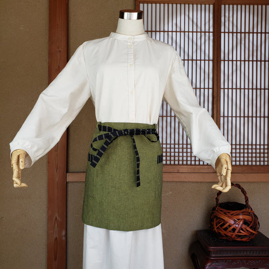 カフェエプロン ヤマブキ