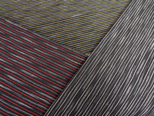 亀田縞 綿織物 普通地 #20 ABCの3パターン