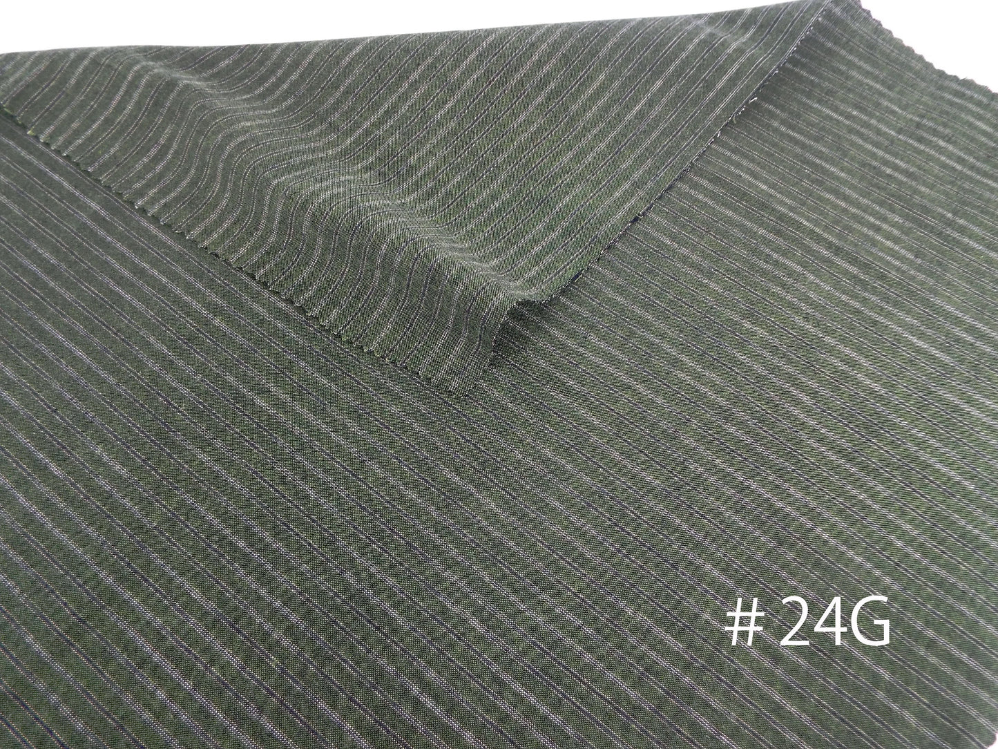 Kameda striped cotton fabric ordinary ground # 24 ABDG 4 patterns
