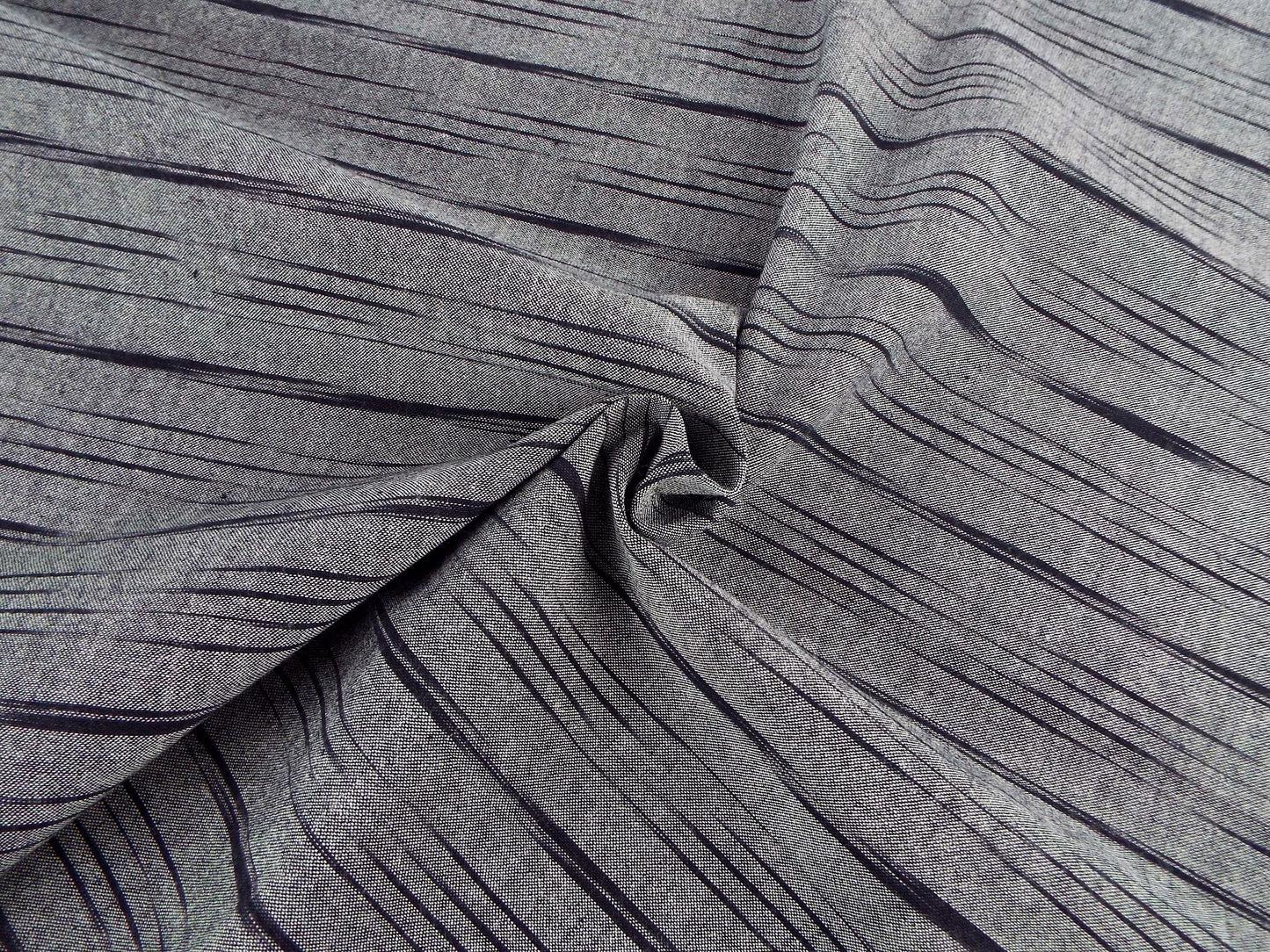 亀田縞　綿織物　普通地　#29　CDEの3パターン