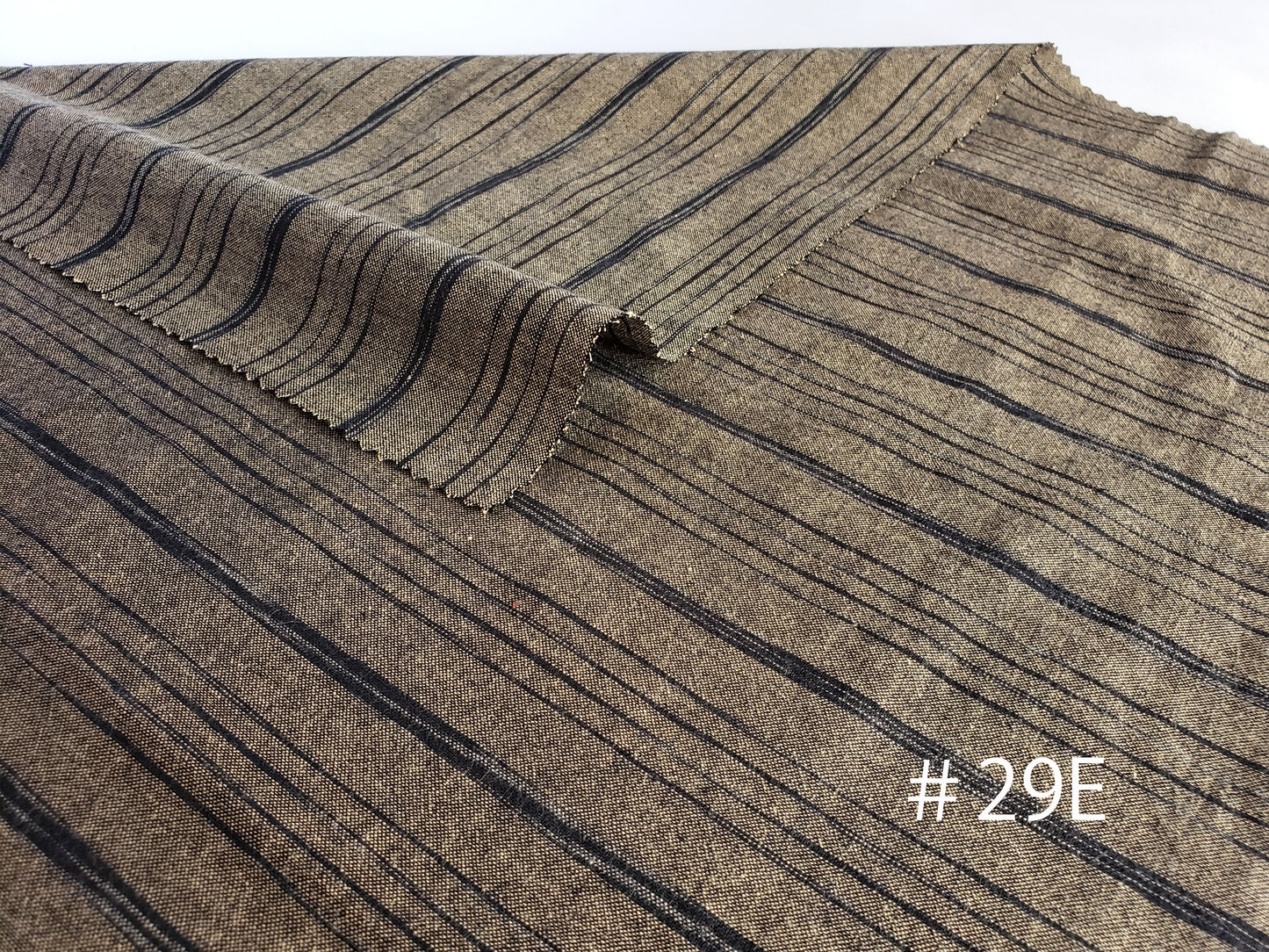 亀田縞　綿織物　普通地　#29　CDEの3パターン