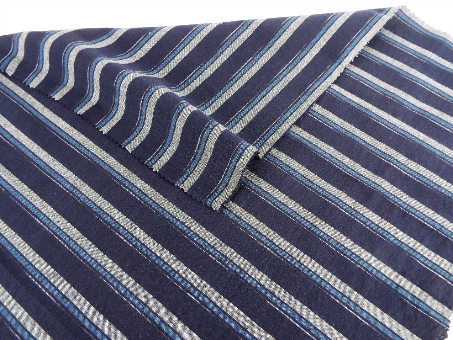Kameda striped cotton fabric ordinary ground # 2