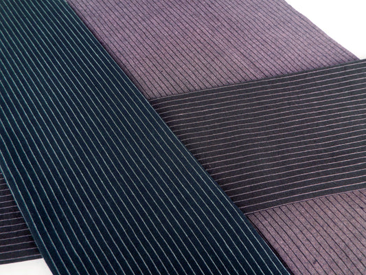 Kameda striped cotton fabric ordinary ground # 30 ABC 3 patterns