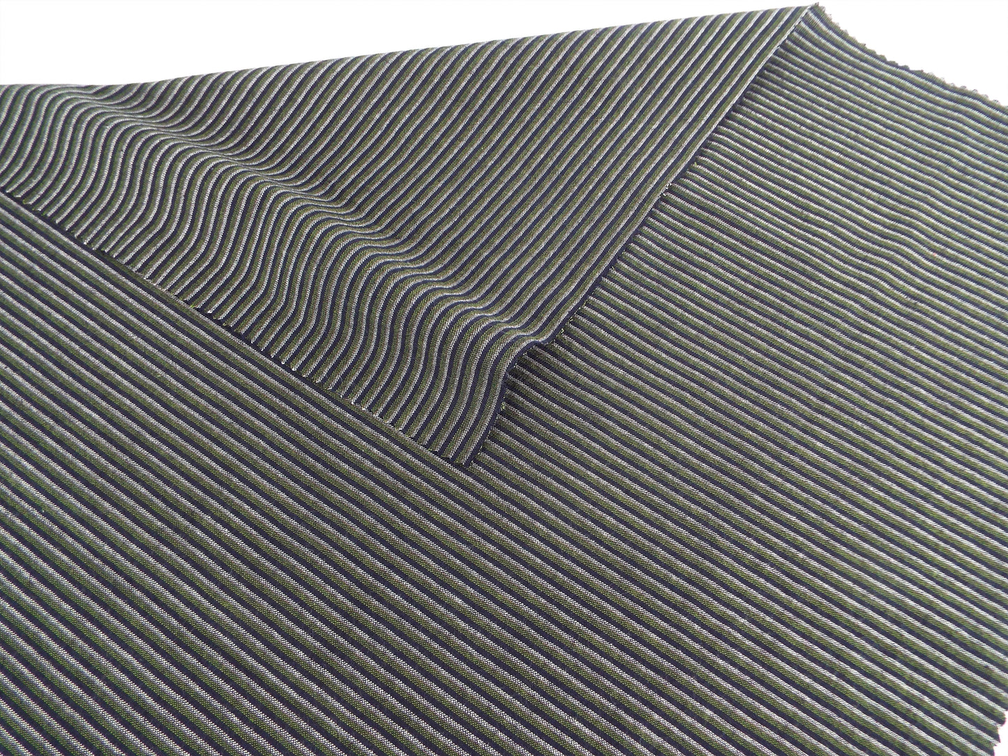 Kameda striped cotton fabric ordinary ground # 31