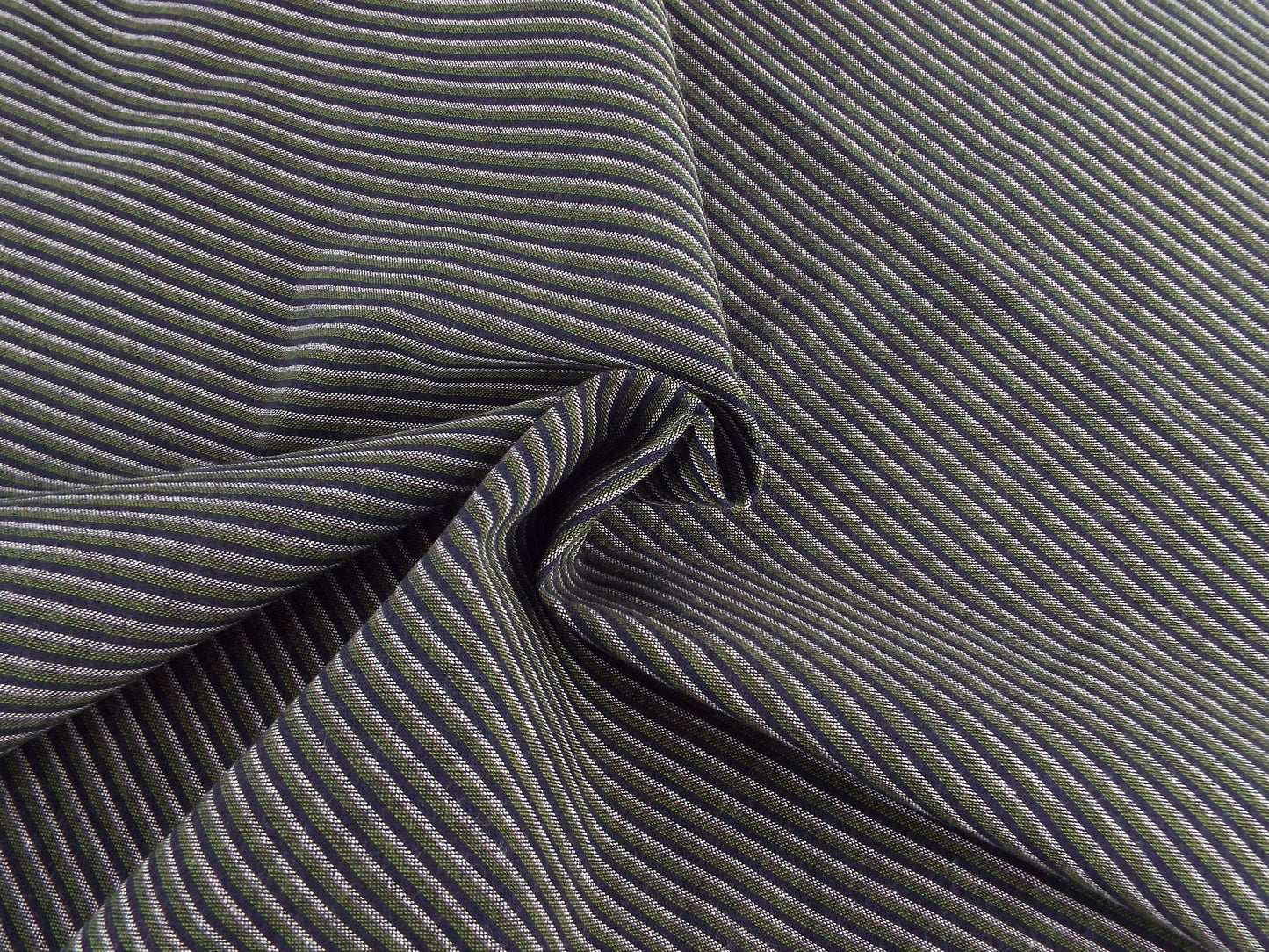 Kameda striped cotton fabric ordinary ground # 31