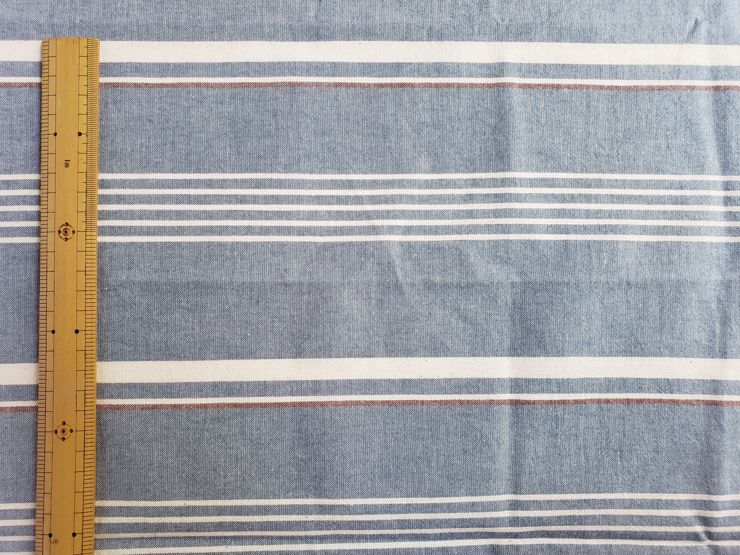 Kameda striped cotton fabric, ordinary ground # 41, AB 2 patterns