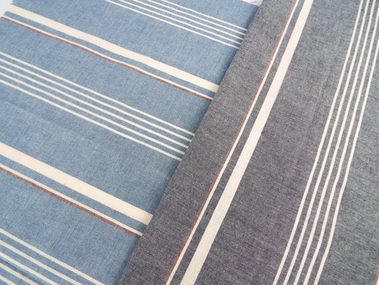 亀田縞　綿織物　普通地　#41　ABの2パターン