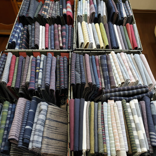 Kameda stripe fabric 50 x 50 cm