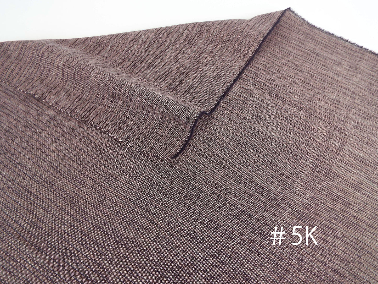 Kameda striped cotton fabric ordinary ground # 5 AEIK 4 patterns