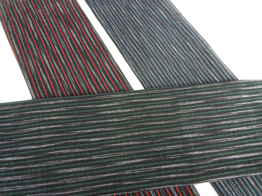 亀田縞 綿織物 普通地 #9 ABCの3パターン